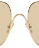 Miu Miu Eyewear Miu Miu Eyewear Gold Oversized Metal Sunglasses - 1
