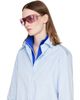 Miu Miu Eyewear Miu Miu Eyewear Pink Aube Sunglasses - 4