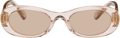Miu Miu Eyewear Miu Miu Eyewear Pink Miu Glimpse Sunglasses