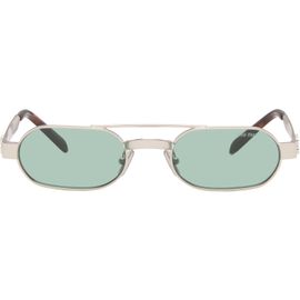 Miu Miu Eyewear Miu Miu Eyewear Silver Envie Sunglasses