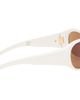 Miu Miu Eyewear Miu Miu Eyewear White Ivresse Sunglasses - 2