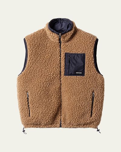 Miu Miu Fleece Wool Puffer Vest