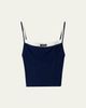 Miu Miu Layered Crop Tank Top - 1