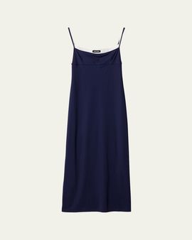 Miu Miu Layered Midi Cami Dress