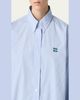 Miu Miu Logo-Embroidered Striped Shirt - 4