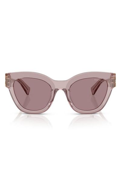 Miu Miu Miu Miu 51mm Butterfly Sunglasses