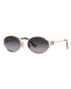 Miu Miu Miu Miu 54mm Gradient Oval Sunglasses - 2