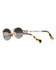 Miu Miu Miu Miu 54mm Gradient Oval Sunglasses - 5