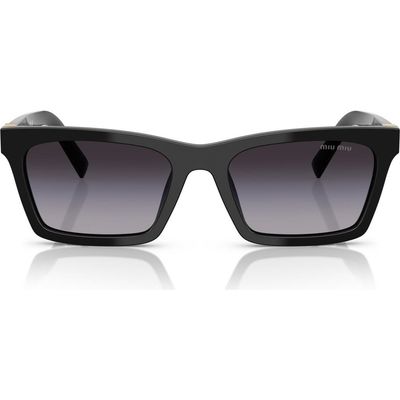 Miu Miu Miu Miu 55mm Gradient Rectangular Sunglasses