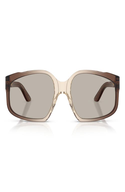 Miu Miu Miu Miu 59mm Polarized Irregular Sunglasses