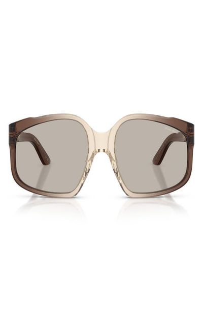 Miu Miu Miu Miu 59mm Polarized Irregular Sunglasses
