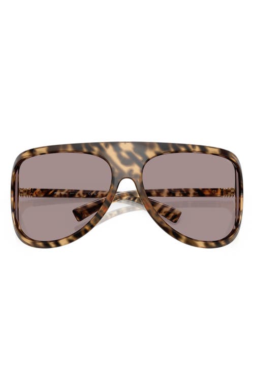 Miu Miu Miu Miu 75mm Oversize Shield Sunglasses