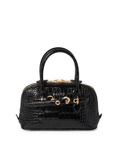 Miu Miu Miu Miu Aventure Crocodile Embossed Calfskin Mini-Bag