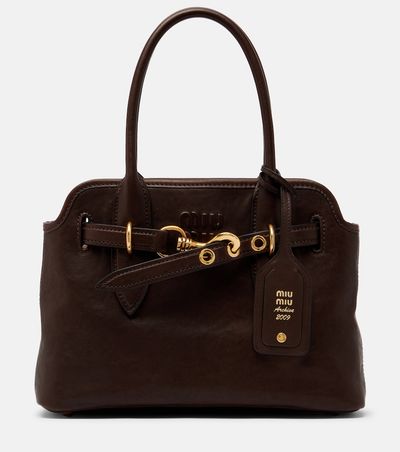 Miu Miu Miu Miu Aventure leather shoulder bag