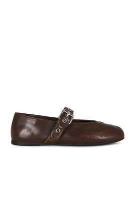 Miu Miu Miu Miu Ballerine Buckle Flat