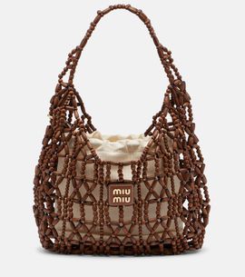 Miu Miu Miu Miu Beaded shoulder bag