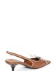 Miu Miu Miu Miu Bow Slingback Kitten Heel Pump - 2