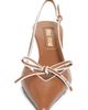 Miu Miu Miu Miu Bow Slingback Kitten Heel Pump - 4