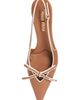 Miu Miu Miu Miu Bow Slingback Kitten Heel Pump - 5