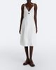 Miu Miu Miu Miu Broderie anglaise poplin midi dress - 2