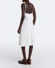 Miu Miu Miu Miu Broderie anglaise poplin midi dress - 5
