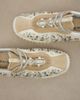 Miu Miu Miu Miu Bubble embellished suede-trimmed sneakers - 5