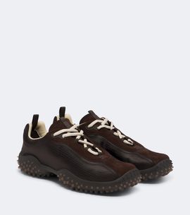 Miu Miu Miu Miu Bubble suede-trimmed sneakers
