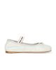 Miu Miu Miu Miu Capretto Ballerine Flat - 1