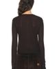 Miu Miu Miu Miu Cashmere Silk Pizzo Cardigan - 3