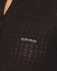 Miu Miu Miu Miu Cashmere Silk Pizzo Cardigan - 5