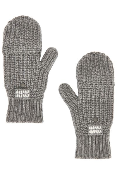 Miu Miu Miu Miu Cashmere Wool Gloves