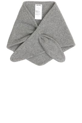 Miu Miu Miu Miu Cashmere Wool Scarf