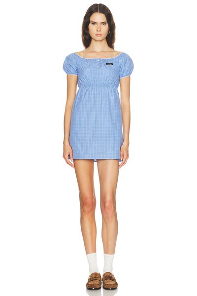 Miu Miu Miu Miu Check Mini Dress