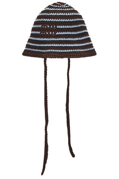 Miu Miu Miu Miu Cotone Crochet Riga Hat