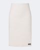 Miu Miu Miu Miu Cotton-blend poplin pencil skirt - 1