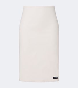 Miu Miu Miu Miu Cotton-blend poplin pencil skirt