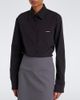 Miu Miu Miu Miu Cotton-blend poplin shirt - 2