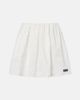 Miu Miu Miu Miu Cotton and linen-blend poplin miniskirt - 1