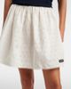 Miu Miu Miu Miu Cotton and linen-blend poplin miniskirt - 3