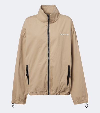 Miu Miu Miu Miu Cotton gabardine jacket