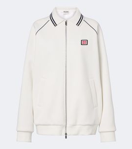 Miu Miu Miu Miu Cotton piqué blouson jacket