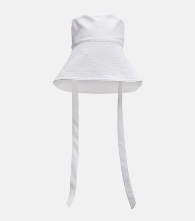 Miu Miu Miu Miu Cotton poplin bucket hat