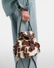 Miu Miu Miu Miu Cow-print calf hair backpack - 2