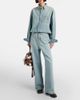 Miu Miu Miu Miu Cow-print calf hair backpack - 5