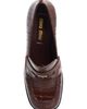 Miu Miu Miu Miu Croc Embossed Leather Loafer Pump - 5