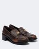 Miu Miu Miu Miu Decò leather loafer pumps - 1