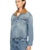 Miu Miu Miu Miu Denim Pelle Jacket - 2