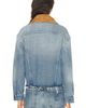 Miu Miu Miu Miu Denim Pelle Jacket - 3