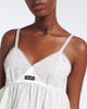 Miu Miu Miu Miu Embroidered cotton and linen-blend minidress - 3