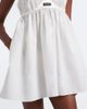 Miu Miu Miu Miu Embroidered cotton and linen-blend minidress - 4